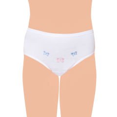 TKC0821 Tutku Kız İnce Bel Bato (İşlemeli) 6'lı