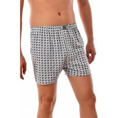 SER007 Seher Yıldızı Desenli Erkek Boxer