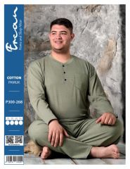 Erkek Battal Uzun Kol Pijama Takımı