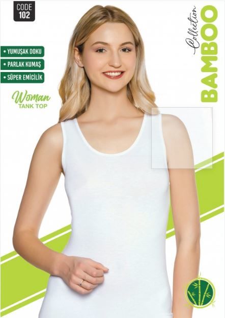 SORTİE BAYAN BAMBOO Kalın Askılı Atlet