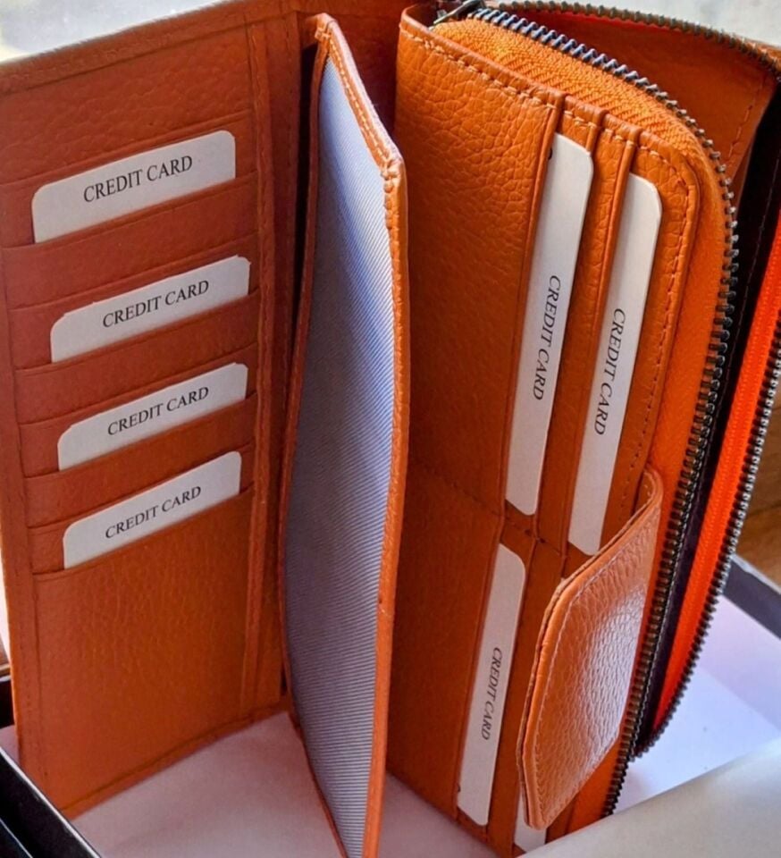 Hakiki Deri Kadın Cüzdan