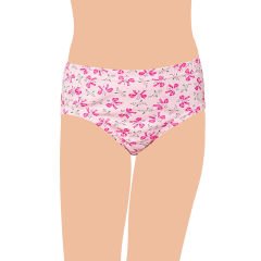 SHR052 Kız Çocuk Emprime Kom Slip 6'lı