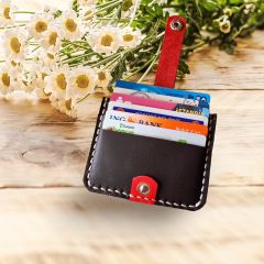 EL YAPIMI DERİ CÜZDAN-KARTLIK